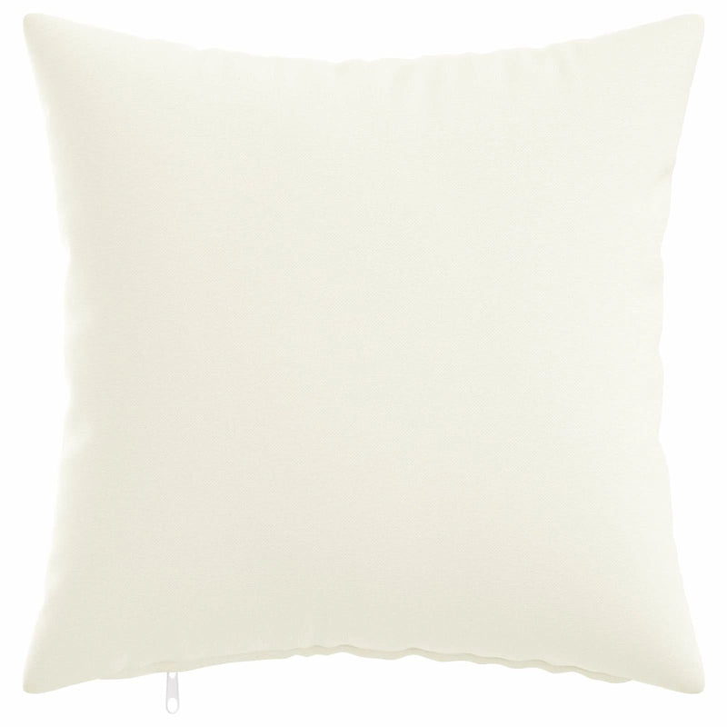 Cushion Cover 2 pcs HEERLEN White 40 x 40 cm