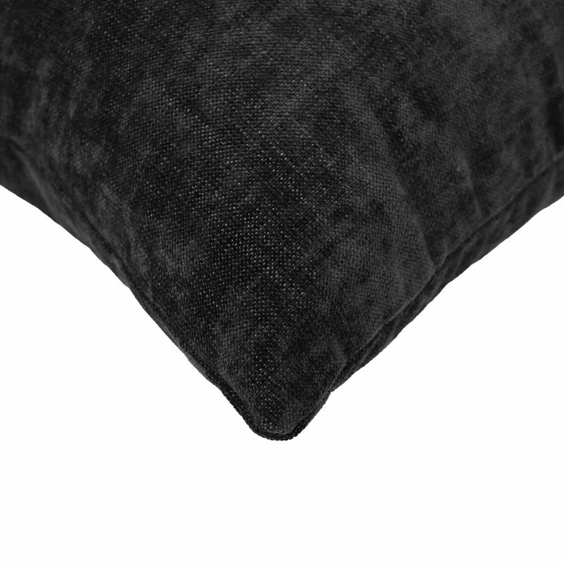 Cushion Cover 2 pcs HEERLEN Anthracite 40 x 40 cm