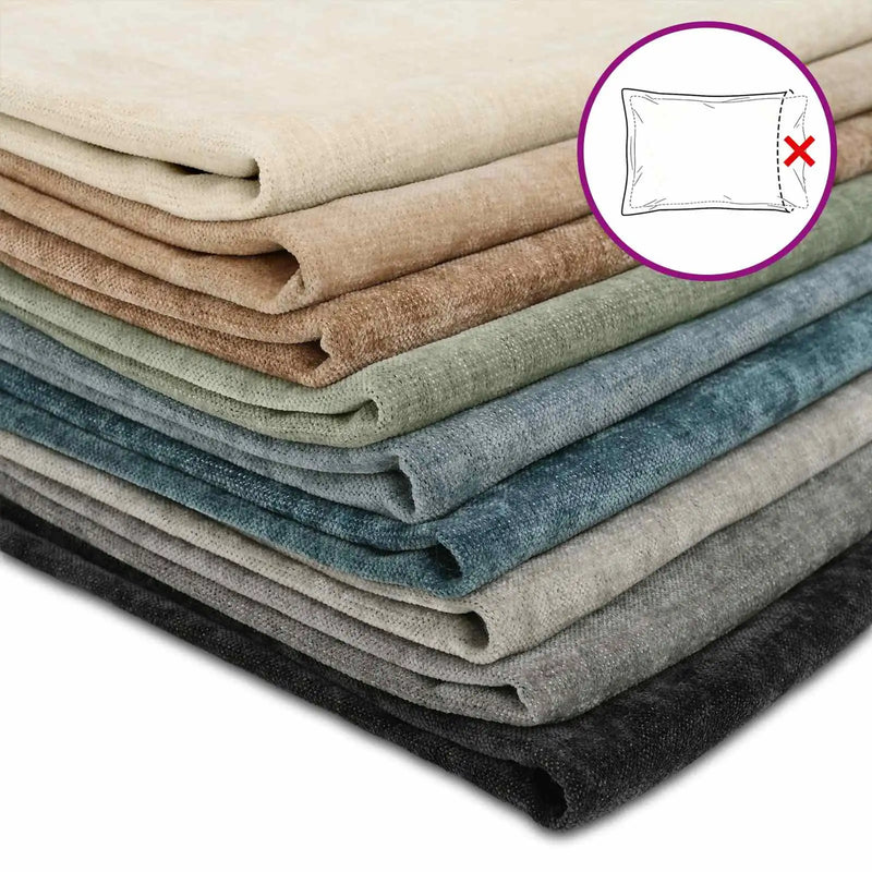 Cushion Cover 2 pcs HEERLEN Anthracite 40 x 40 cm