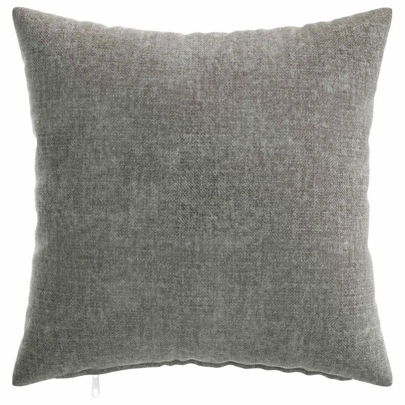 Cushion Cover 2 pcs HEERLEN Dark Grey 40 x 40 cm
