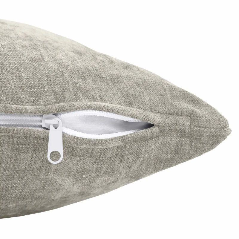 Cushion Cover 2 pcs HEERLEN Light Grey 40 x 40 cm