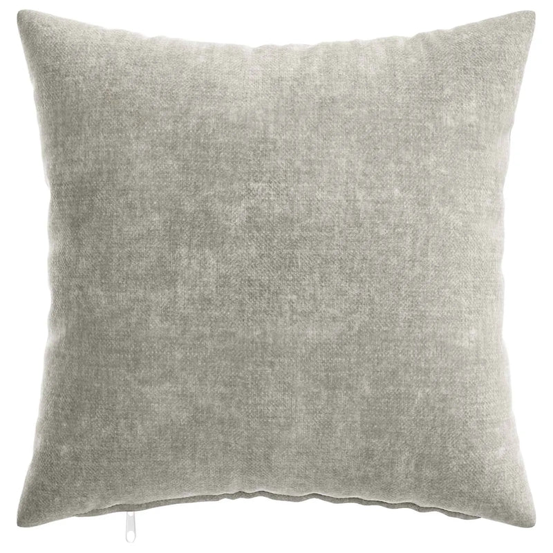Cushion Cover 2 pcs HEERLEN Light Grey 40 x 40 cm