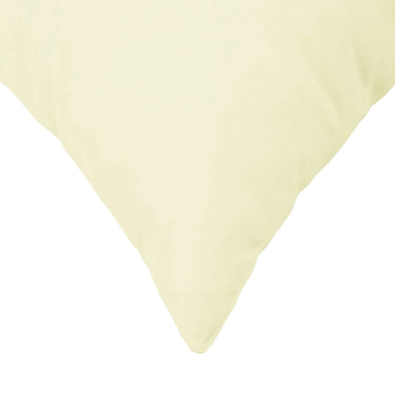 Cushion Cover 6 pcs HEERLEN Cream 40 x 40 cm Polyester