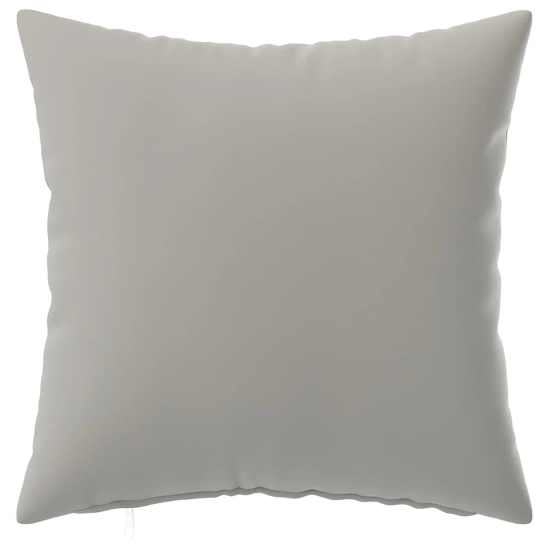 Cushion Cover 2 pcs HEERLEN Grey 40 x 40 cm Polyester