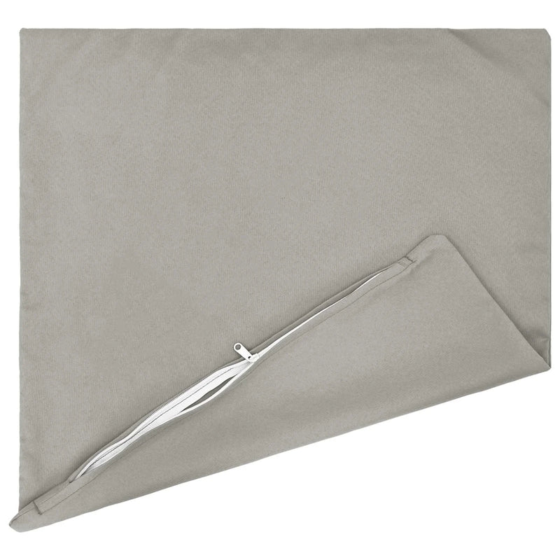 Cushion Cover 6 pcs HEERLEN Grey 40 x 40 cm Polyester