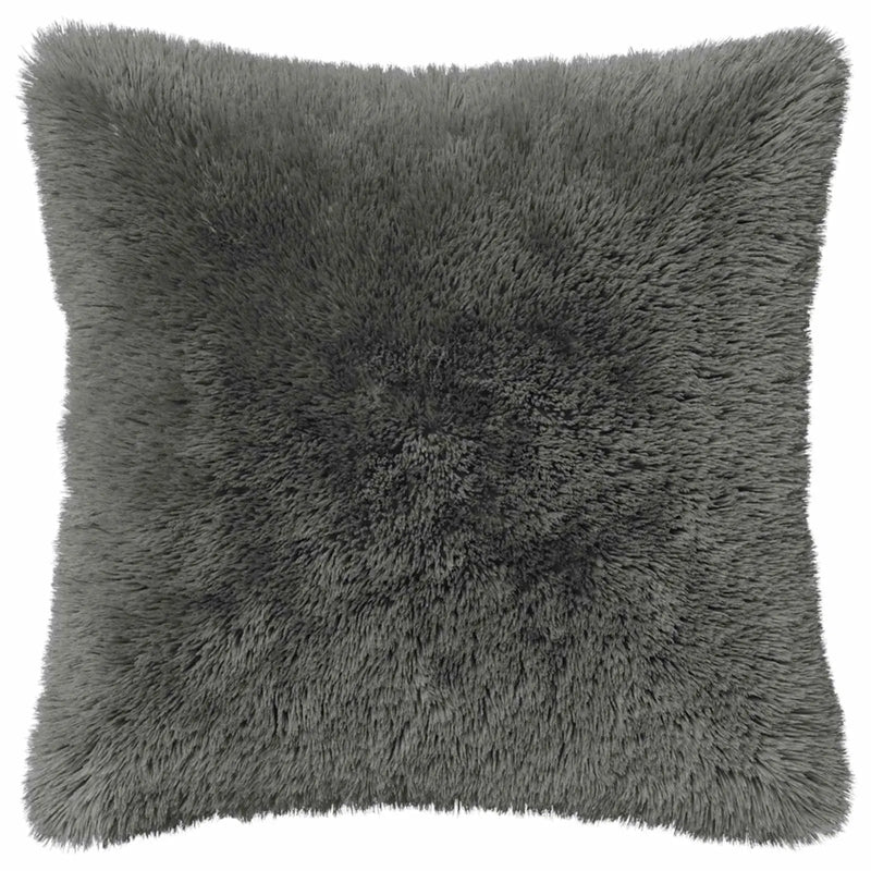 Cushion Cover 2 pcs HEERLEN Light Grey 40 x 40 cm PV Fleece