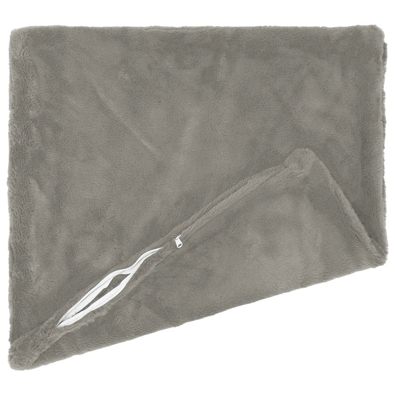 Cushion Cover 2 pcs HEERLEN Light Grey 40 x 40 cm