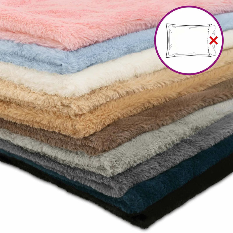 Cushion Cover 2 pcs HEERLEN Light Grey 40 x 40 cm