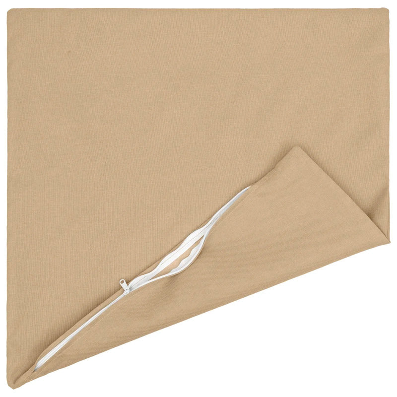 Cushion Cover 2 pcs HEERLEN Cream 60 x 60 cm