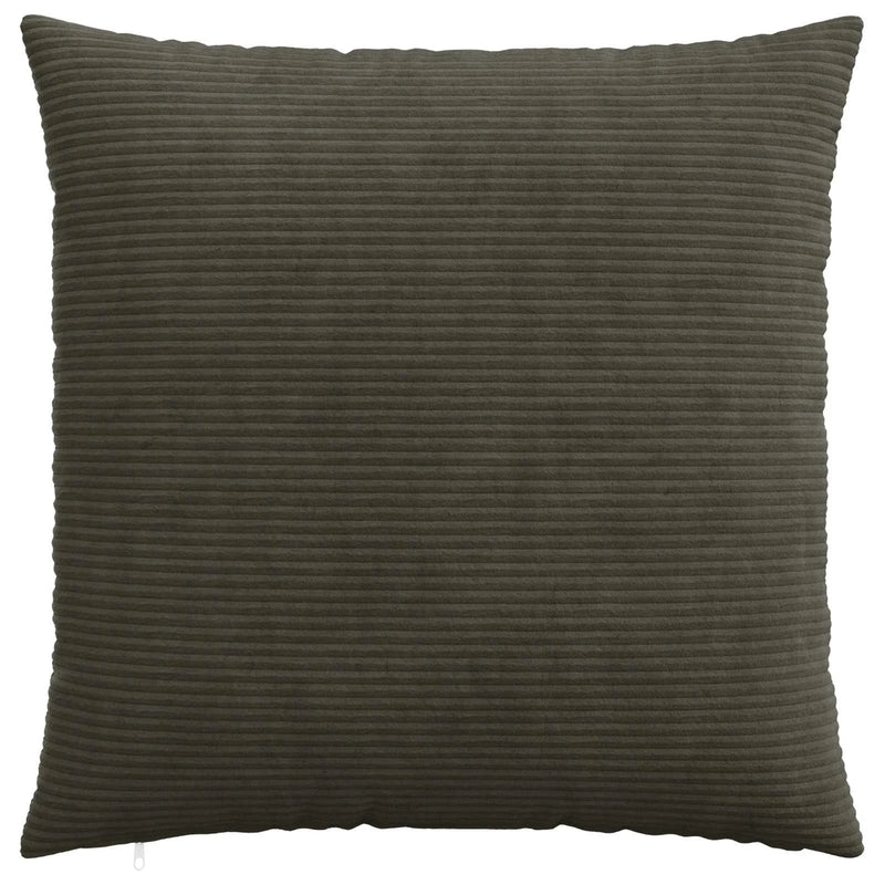 Cushion Cover 2 pcs HEERLEN Anthracite 80 x 80 cm Corduroy