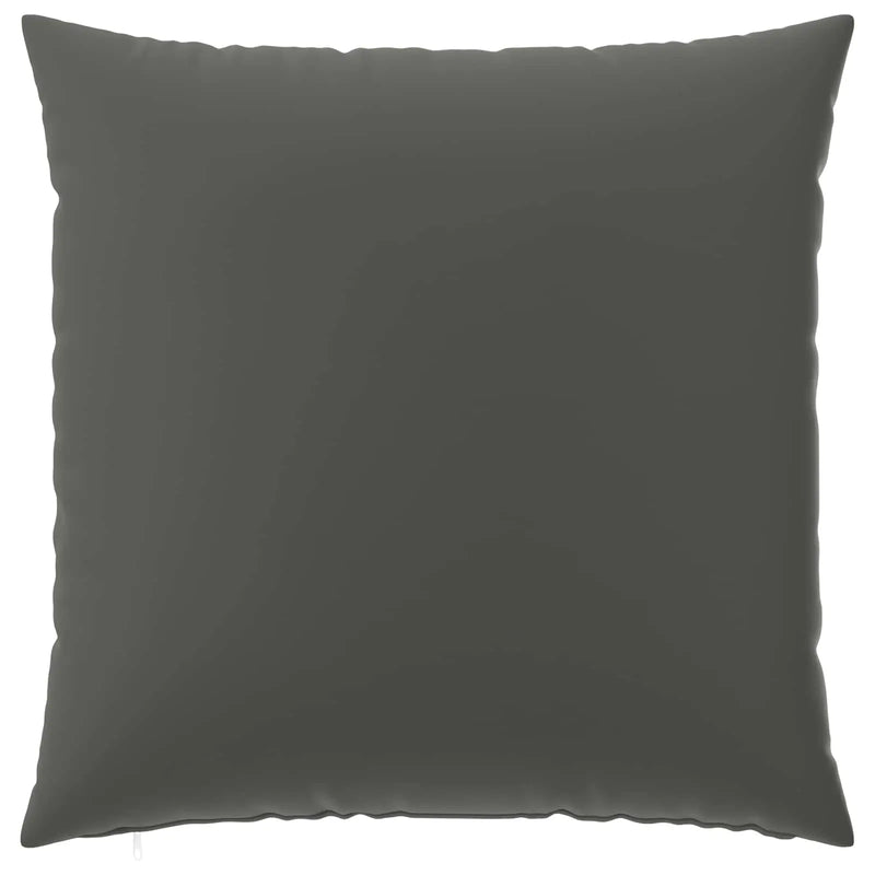 Cushion Cover 2 pcs HEERLEN Anthracite 80 x 80 cm Polyester