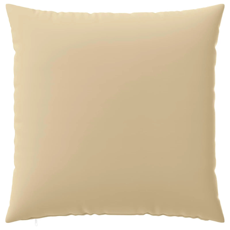Cushion Cover 2 pcs HEERLEN Beige 80 x 80 cm Polyester