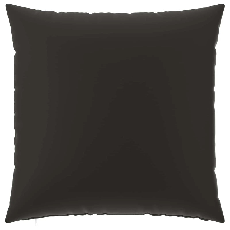 Cushion Cover 2 pcs HEERLEN Black 80 x 80 cm Polyester
