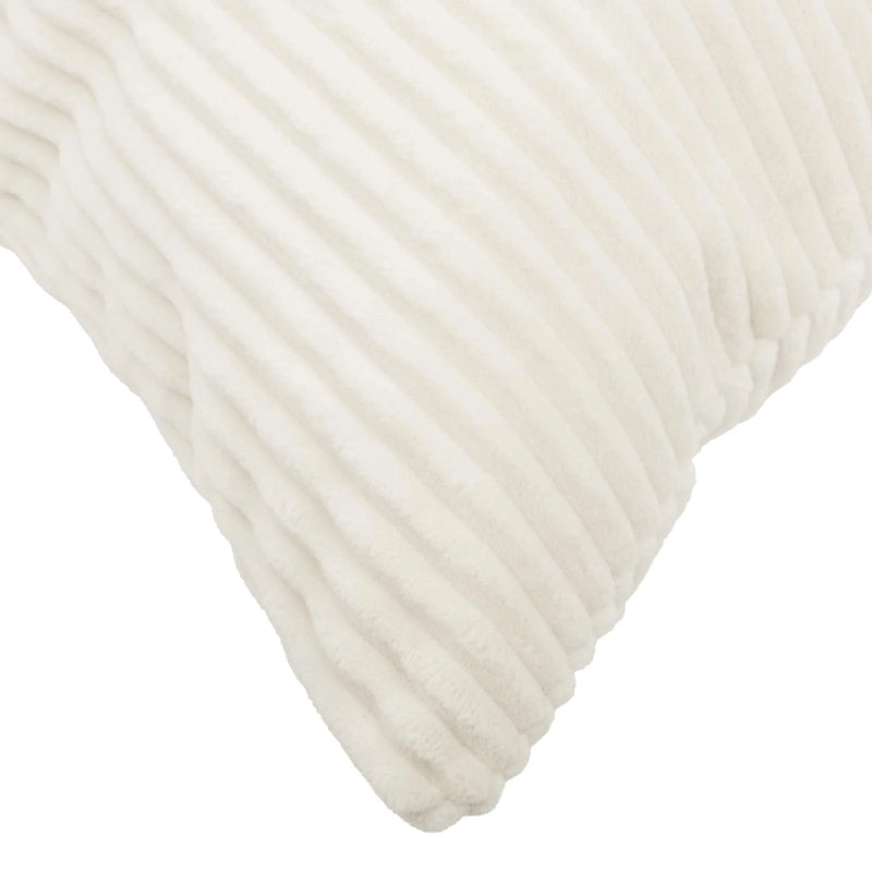 Cushion Cover 2 pcs ALMELO Cream 30 x 50 cm Corduroy