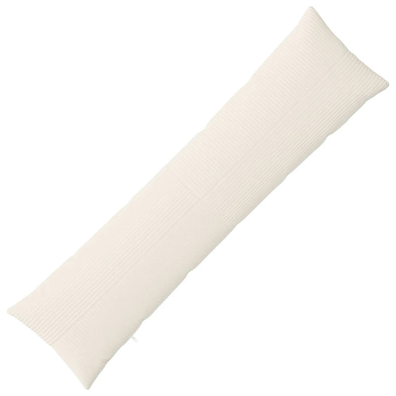 Cushion Cover ALMELO Cream 40 x 145 cm Corduroy