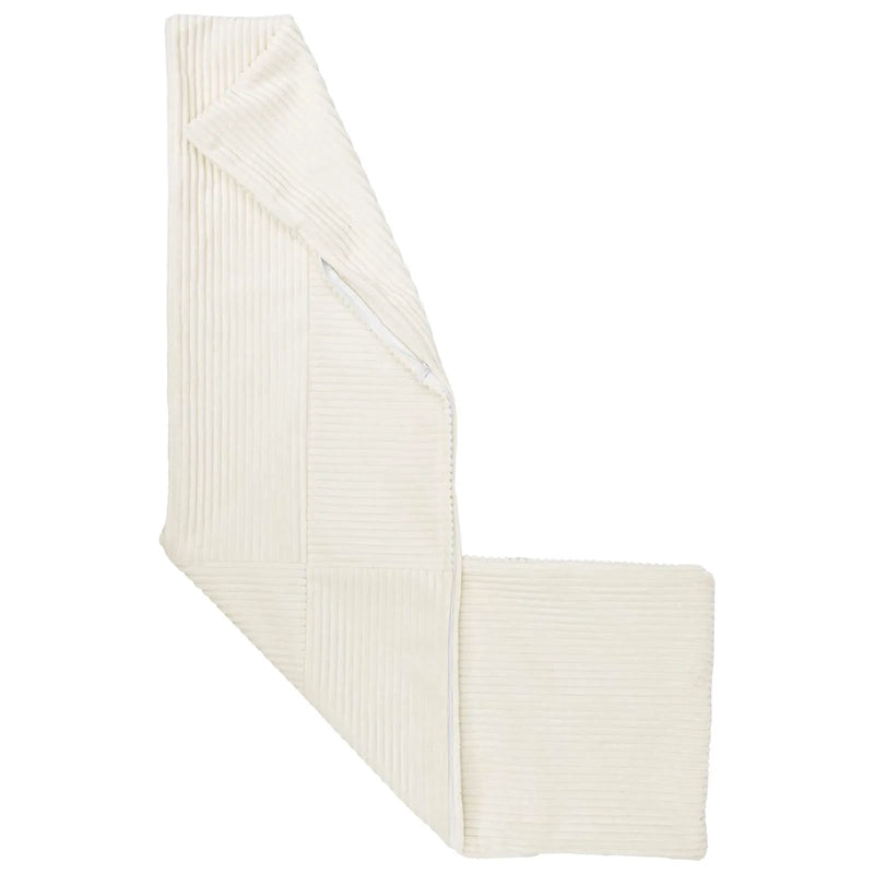 Cushion Cover 2 pcs ALMELO Cream 40 x 145 cm Corduroy