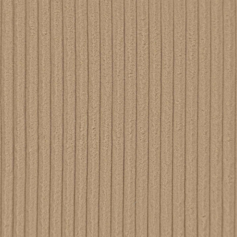 Cushion Cover 2 pcs ALMELO Brown 45 x 45 cm Corduroy