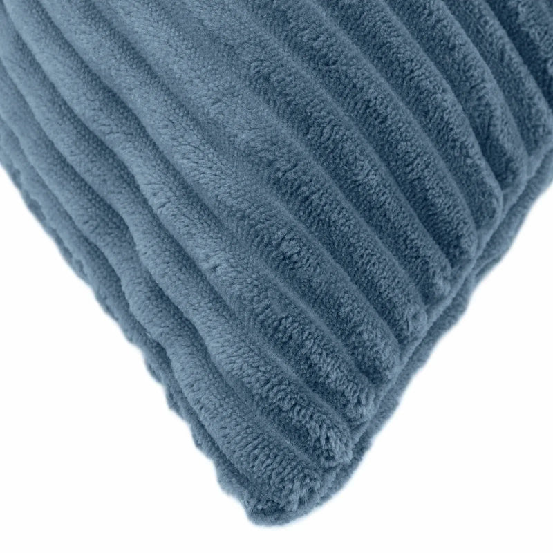 Cushion Cover 2 pcs ALMELO Blue 50 x 50 cm Corduroy