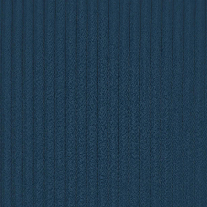 Cushion Cover 2 pcs ALMELO Navy Blue 50 x 50 cm Corduroy
