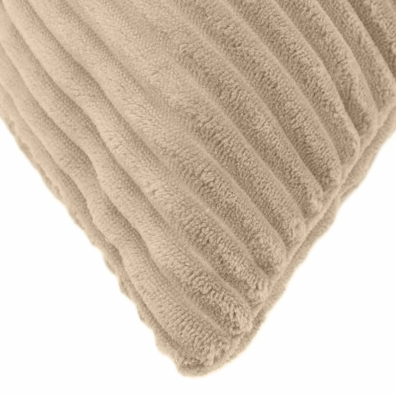 Cushion Cover 2 pcs ALMELO Taupe 50 x 50 cm Corduroy