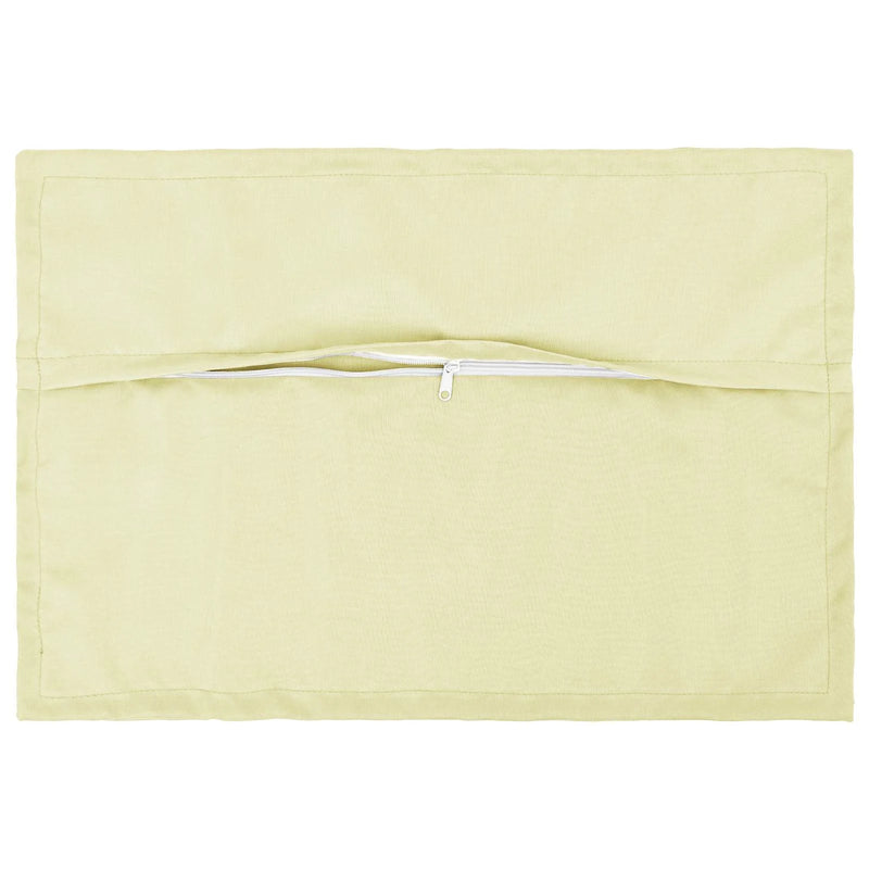Cushion Cover 2 pcs HOUTEN Cream 30 x 50 cm Polyester