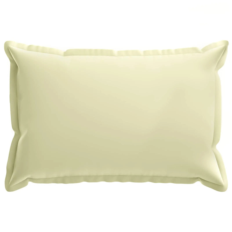 Cushion Cover 2 pcs HOUTEN Cream 30 x 50 cm Polyester