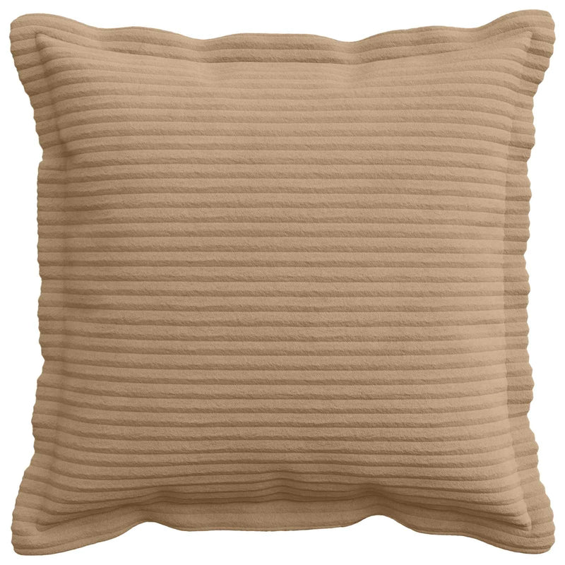 Cushion Cover 2 pcs HOUTEN Brown 40 x 40 cm Corduroy