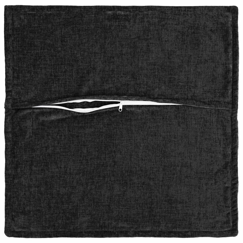 Cushion Cover 2 pcs HOUTEN Anthracite 40 x 40 cm