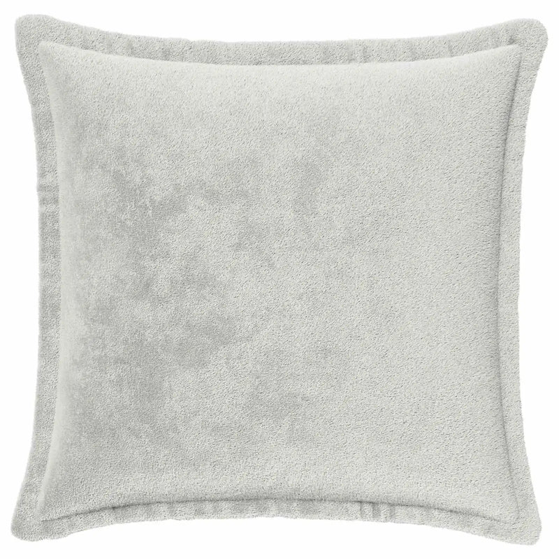 Cushion Cover 2 pcs HOUTEN Light Grey 40 x 40 cm Flannel