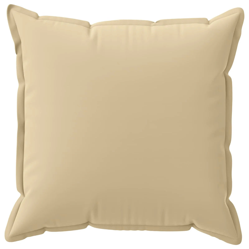Cushion Cover 2 pcs HOUTEN Beige 80 x 80 cm Polyester