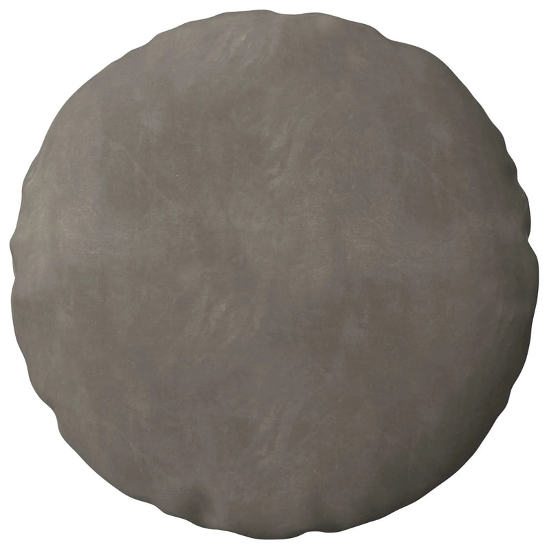 Cushion Cover 2 pcs HEERLEN Light Grey Ø 40 cm Velvet