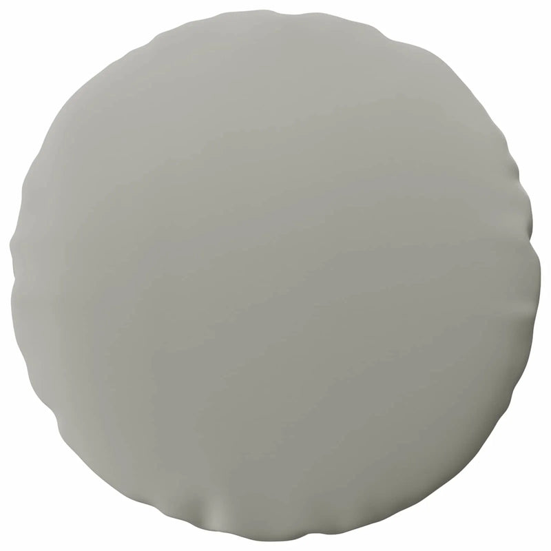 Cushion Cover 2 pcs HEERLEN Grey Ø 40 cm Polyester