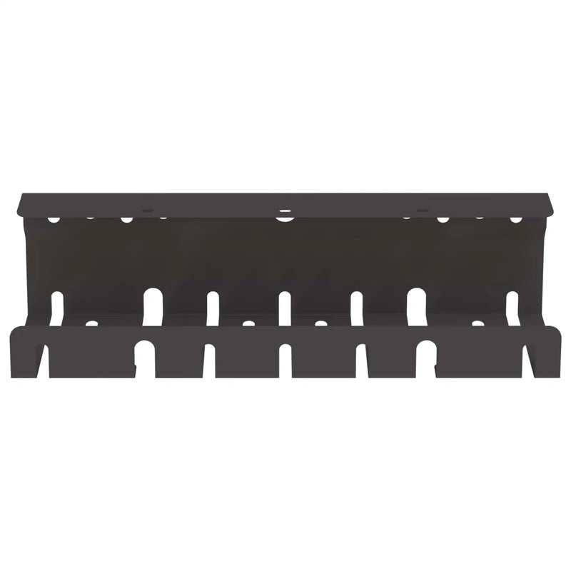 Under Desk Cable Management Tray 2 pcs Black 43 x 9 x 11 cm
