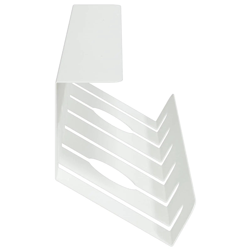 Under Desk Cable Management Tray 2 pcs White