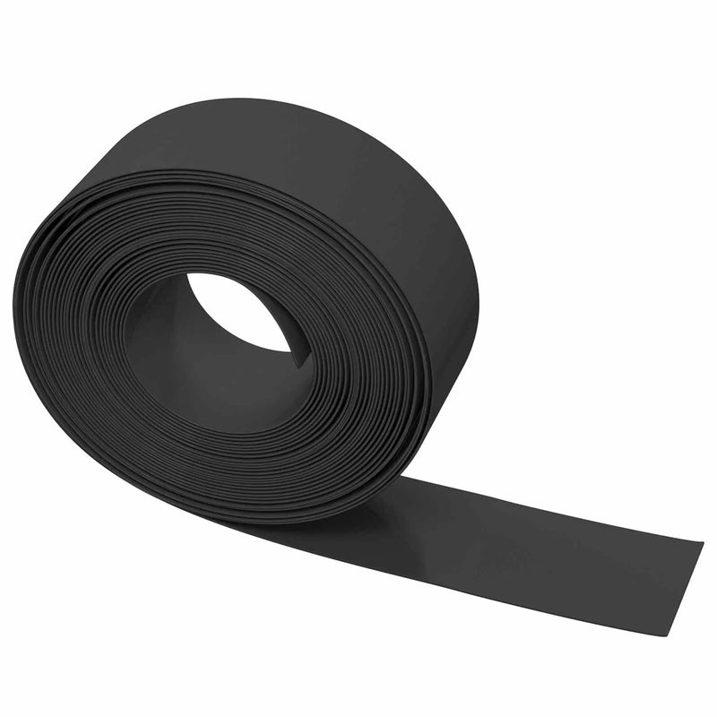 Garden Edging 25 m 20 cm PE Black