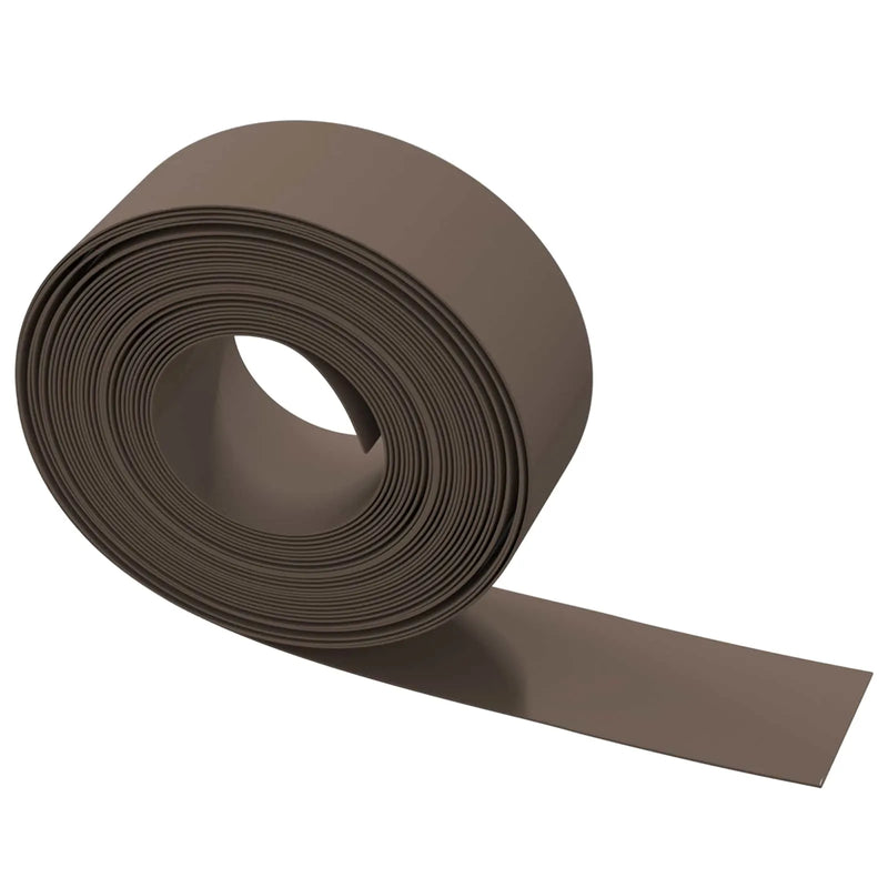 Garden Edging 25 m 20 cm PE Brown