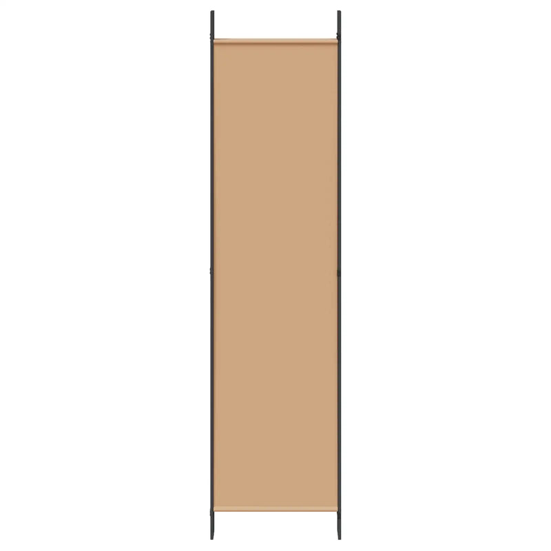 6-Panel Room Divider Beige 300 x 200 cm Fabric