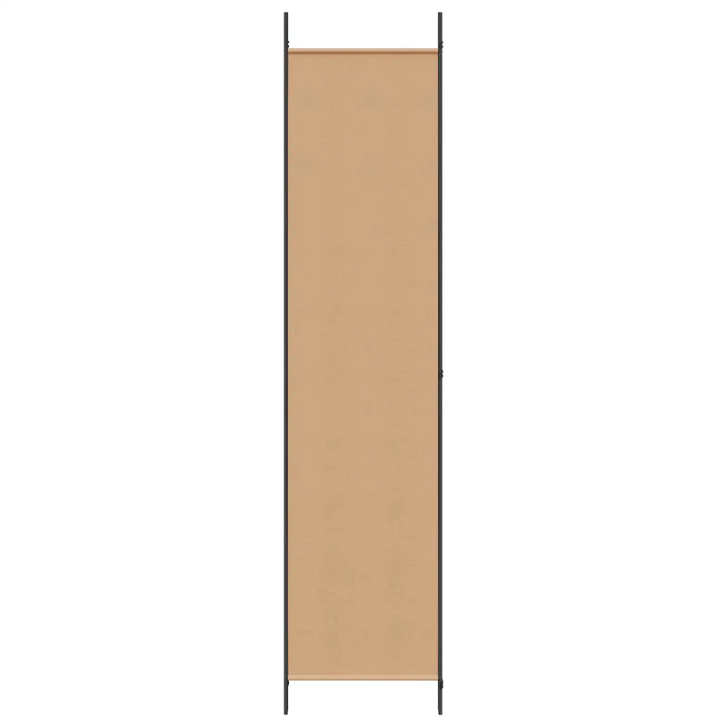 3-Panel Room Divider Beige 150 x 220 cm Fabric