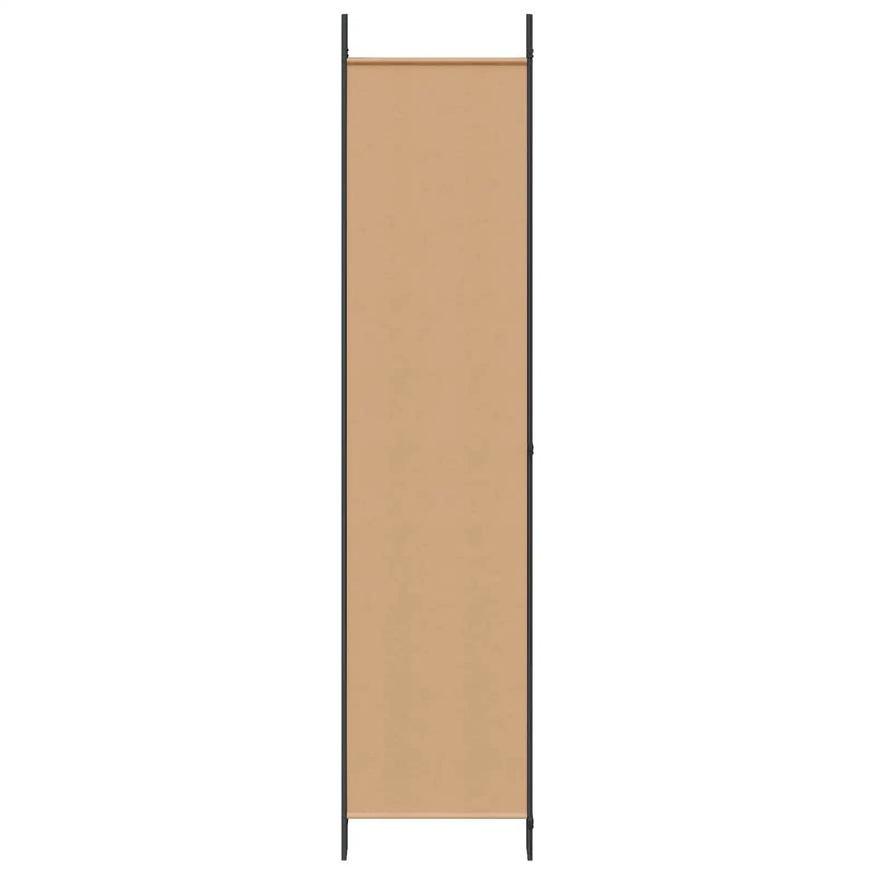 6-Panel Room Divider Beige 300 x 220 cm Fabric