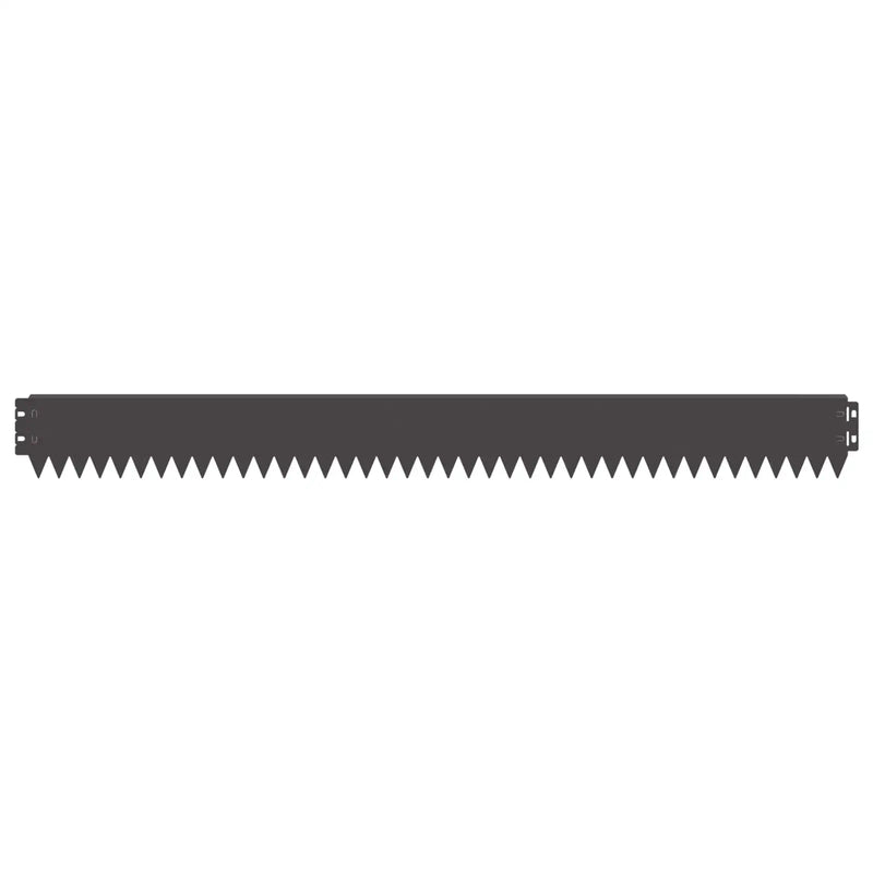 Lawn Edging 20 pcs 103 x 10 cm Steel Black