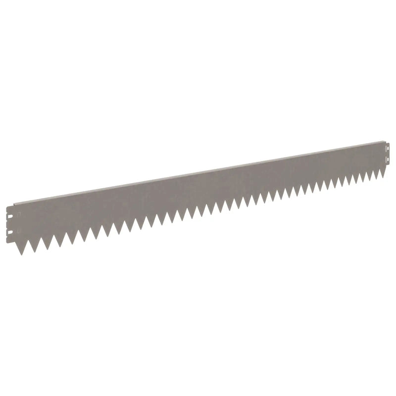 Lawn Edging 10 pcs 103 x 10 cm Steel Rusty
