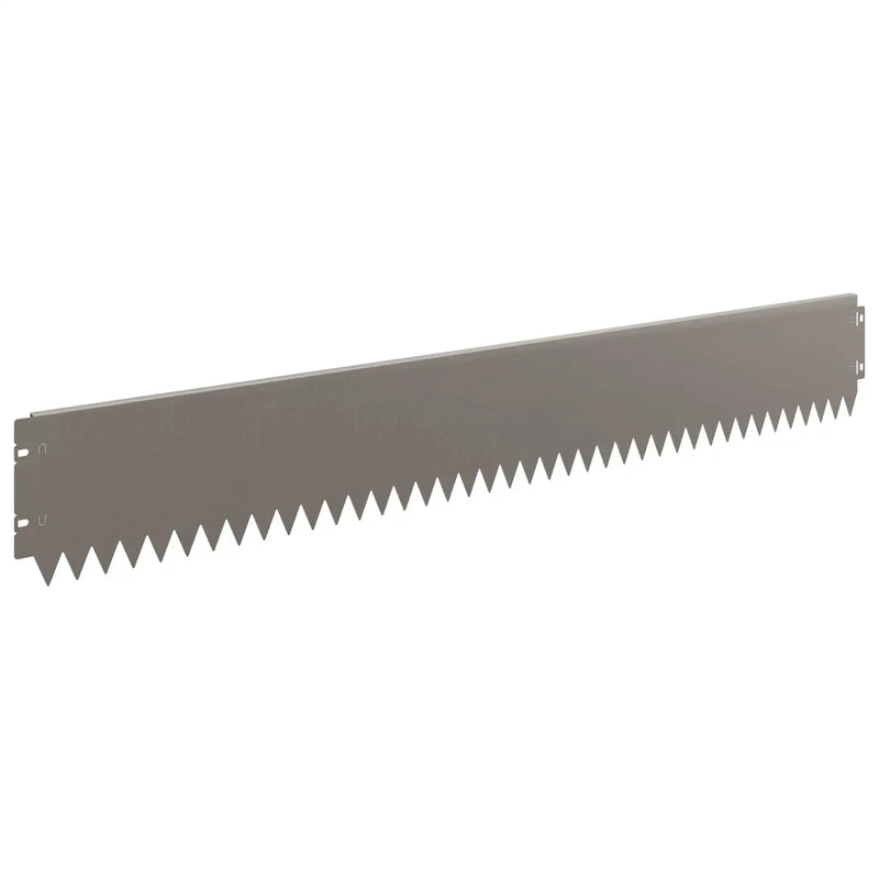 Lawn Edging 20 pcs 103 x 15 cm Steel Rusty