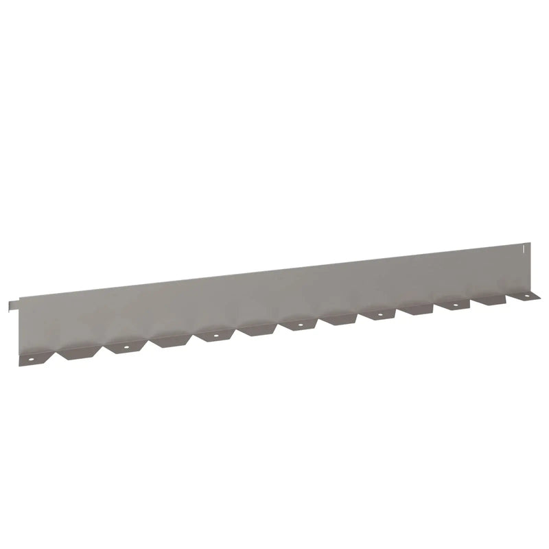 Lawn Edging 20 pcs 102 x 10 x 4 cm Steel Rusty