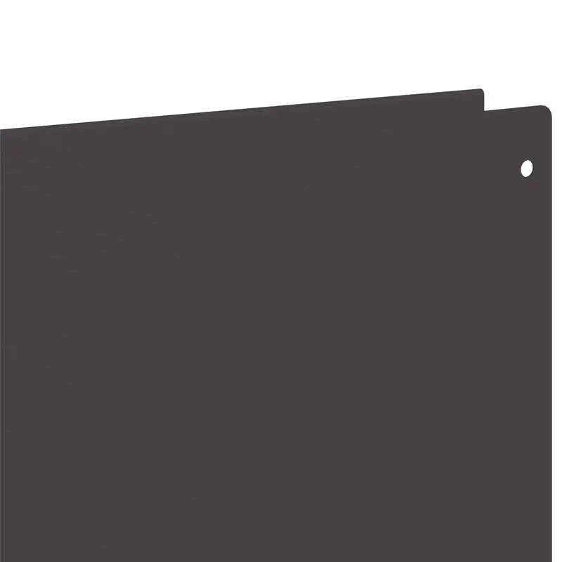 Lawn Edging 20 pcs 100 x 18 cm Steel Black