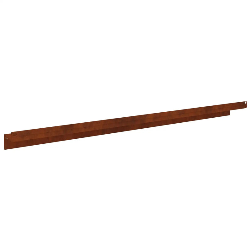 Lawn Edging 10 pcs 100 x 10 x 8 cm Steel Rusty