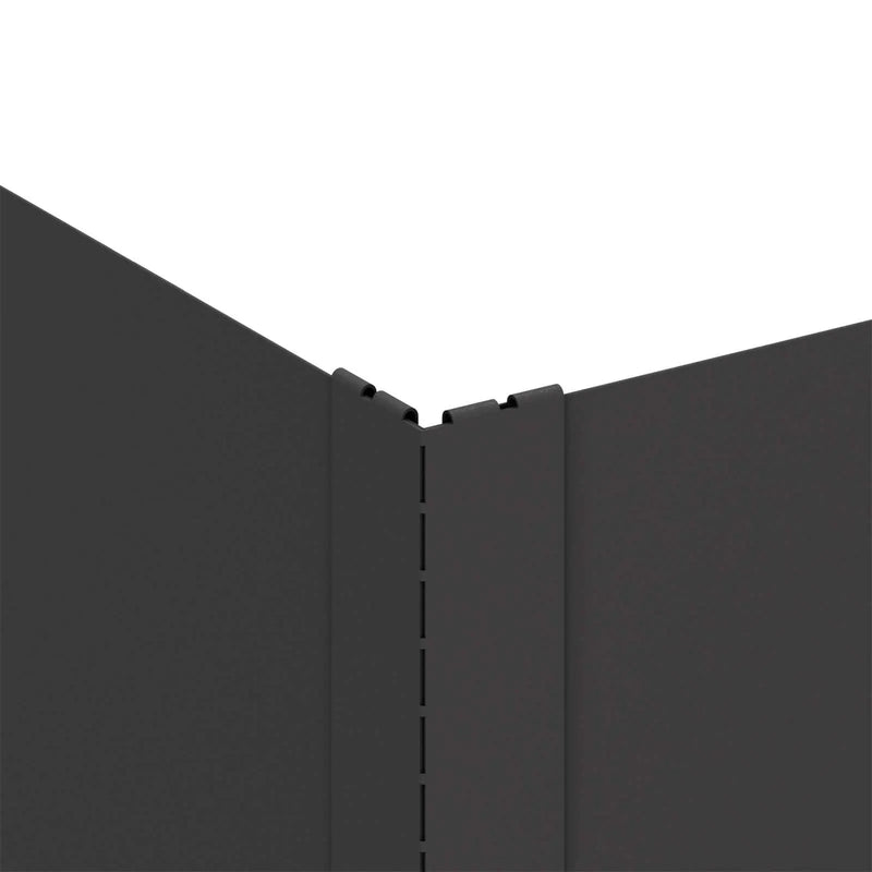 Lawn Edging 60 x 60 x 20 cm Steel Black