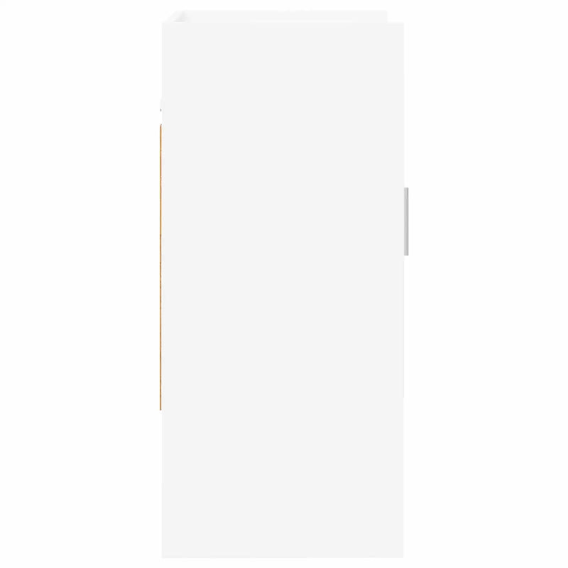 Wall Shelf Wall-Mounted White 80 x 36 x 80 cm Engineered Wood