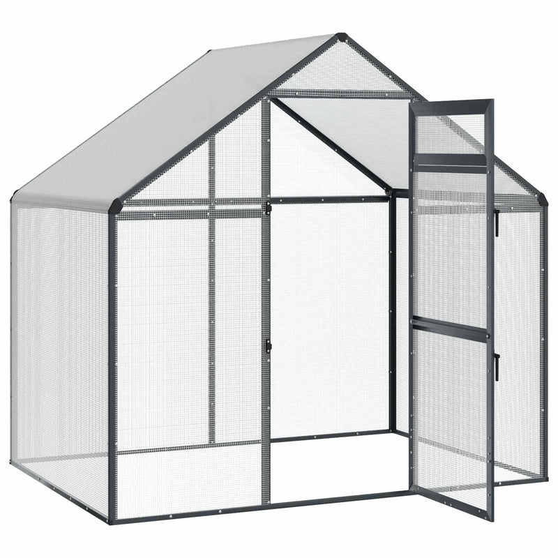 Bird Cage Anthracite 181.5 x 110.5 x 173.5 cm Welded Wire Mesh