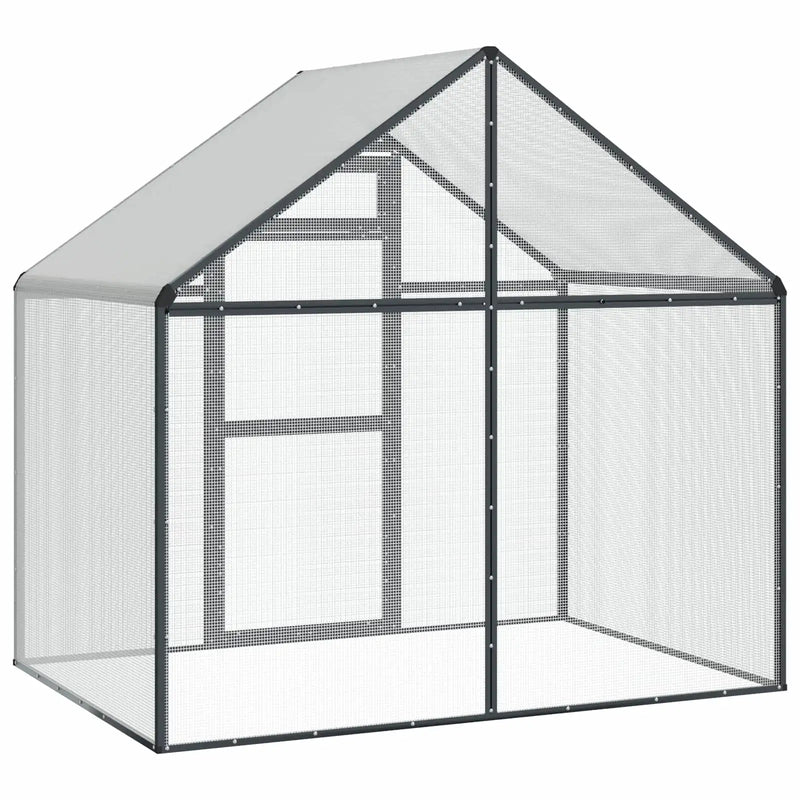 Bird Cage Anthracite 181.5 x 110.5 x 173.5 cm Welded Wire Mesh
