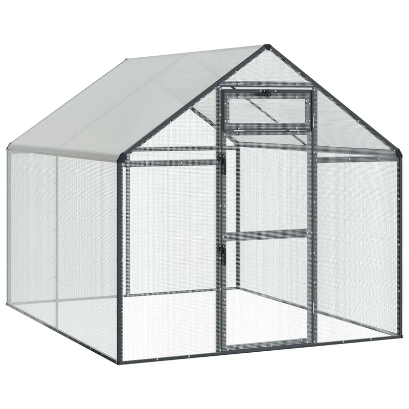 Bird Cage Anthracite 181.5 x 221 x 173.5 cm Welded Wire Mesh